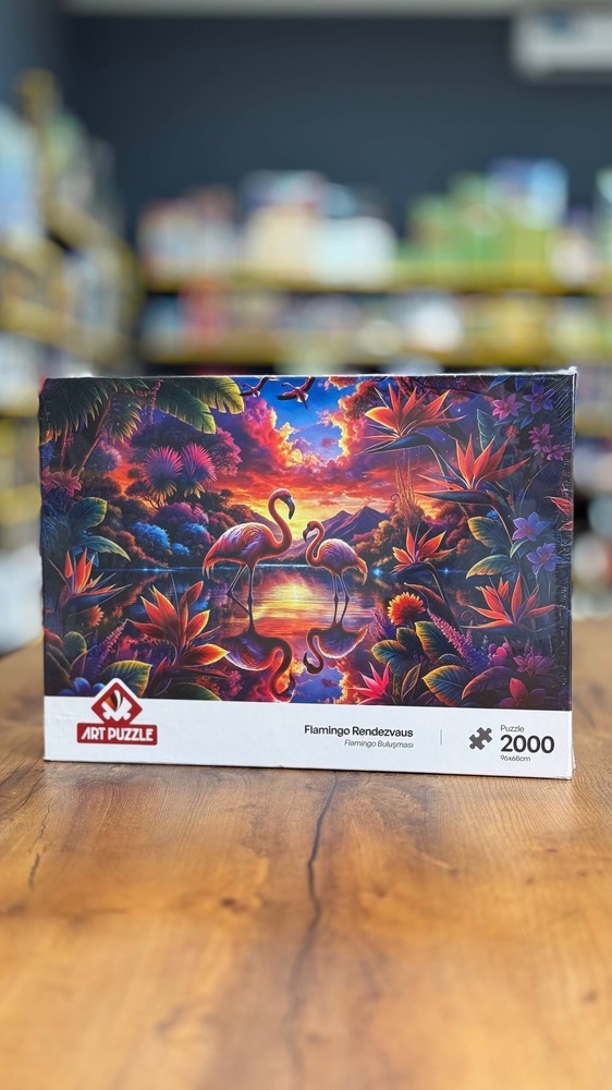 پازل 2000 تکه آرت پازل مدل Flamingo Rendezvaus كد 42003